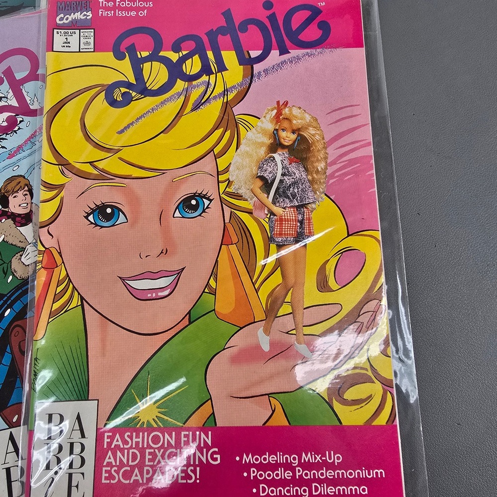 Vintage 31 Marvel Barbie Comic Book Lot Issue 1-8 10-17 1991 & Fashion 2-8 10-17 - Picture 2 of 16